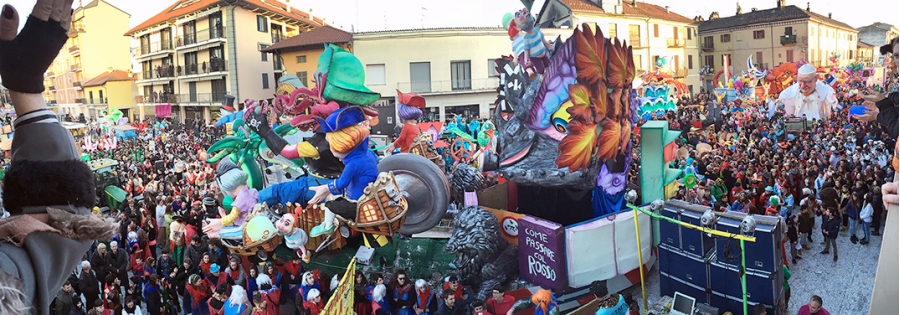 Apertura del Carnevale Storico di Santhià 2017